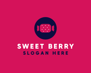 Pink Sweet Candy logo design