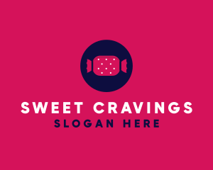 Pink Sweet Candy logo design