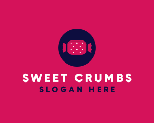 Pink Sweet Candy logo design