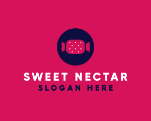 Pink Sweet Candy logo design