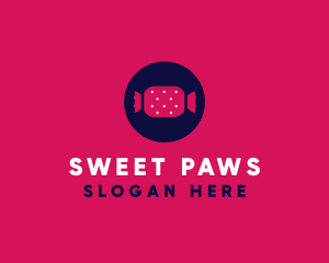 Pink Sweet Candy logo design