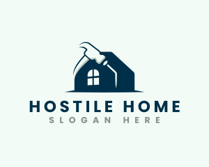 Hammer Home Builder logo design