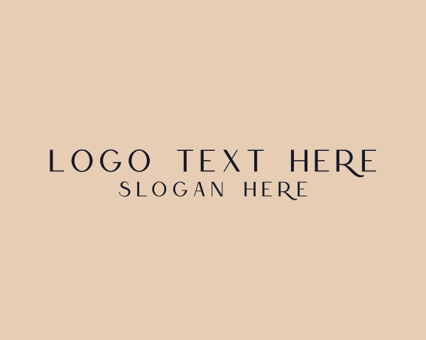 Elegant Business Wordmark logo