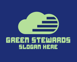 Green Tech Cloud  logo design