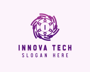 Tech Cyber Software logo design