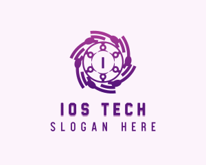 Tech Cyber Software logo design