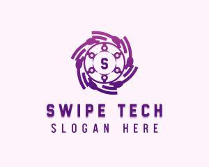 Tech Cyber Software logo design