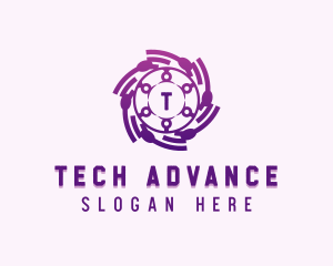 Tech Cyber Software logo design