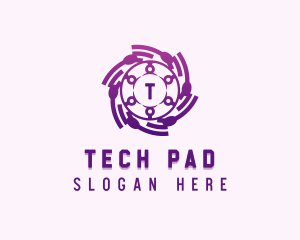 Tech Cyber Software logo design