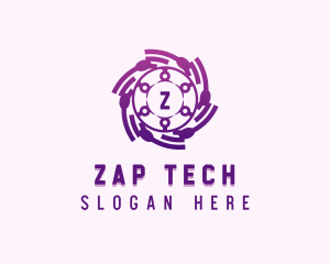 Tech Cyber Software logo design