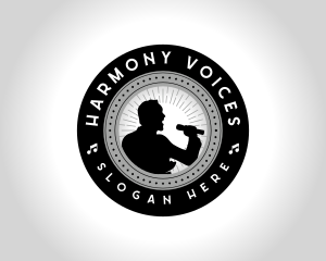 Musical Choir Singer logo