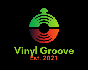 Vinyl Record Bell logo