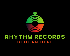 Vinyl Record Bell logo
