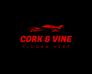 Fast Car Automobile logo design