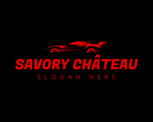 Fast Car Automobile logo design