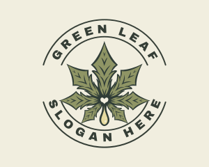 Cannabis Herbal Marijuana logo