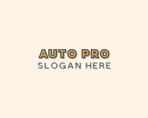 Retro Automotive Garage logo design