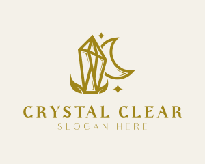 Luxe Moon Stone logo design