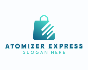 Express Shopping Bag App logo design