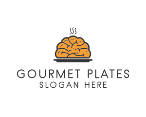 Smart Brain Food logo design