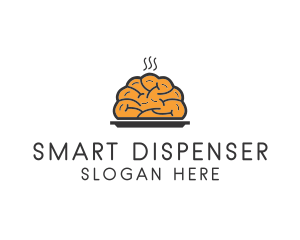 Smart Brain Food logo design