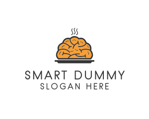 Smart Brain Food logo design