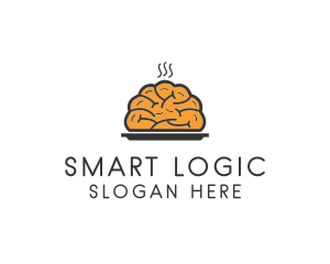 Smart Brain Food logo design