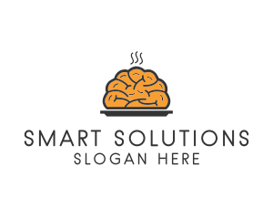 Smart Brain Food logo design