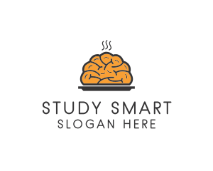 Smart Brain Food logo design