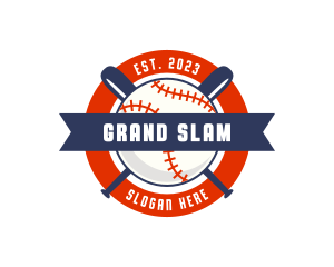 Championship Baseball Bat  logo