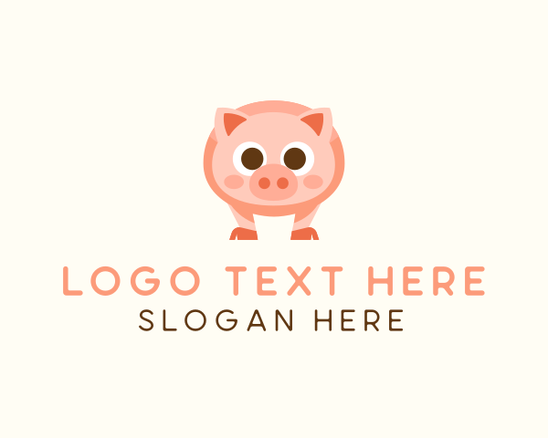 Pig logo example 3