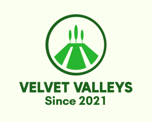 Green Valley Countryside logo design