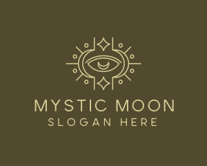  Moon Eye Boho logo design