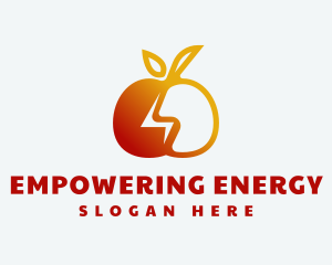 Apple Vitamin Energy logo design