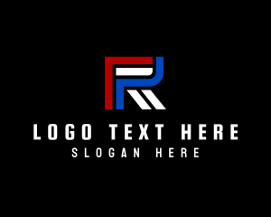 Video Game Racing Letter R logo