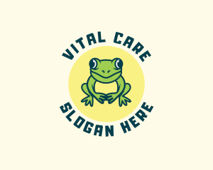 Wildlife Frog Nursery Logo