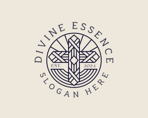 Divine Holy Crucifix  logo