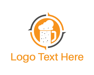 Mug - Beer Foam Mug logo design