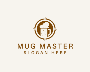 Beer Foam Mug logo design