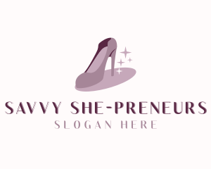 Elegant Stilettos Boutique logo design