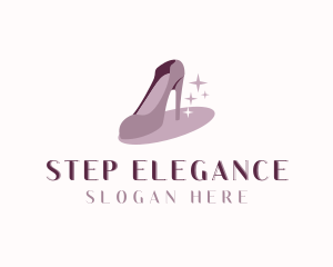 Elegant Stilettos Boutique logo design