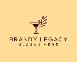 Cocktail Leaf Beverage logo