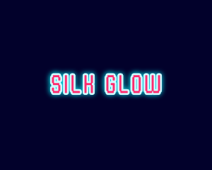 Neon Light Pixel  logo design