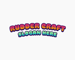 Retro Sweet Candy logo design