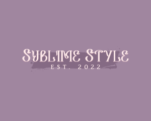 Feminine Beauty Aesthetic logo