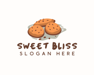 Chocolate Cookie Biscuit logo design