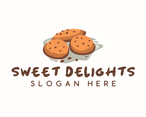 Chocolate Cookie Biscuit logo design