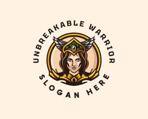 Goddess Woman Warrior logo design