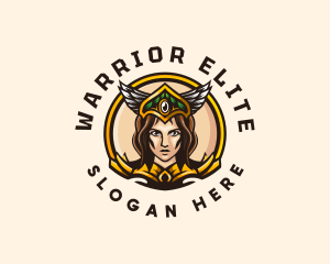 Goddess Woman Warrior logo design