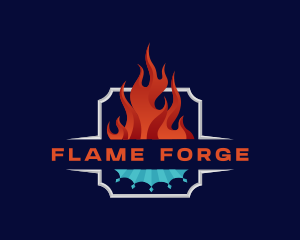 Fire Ice Thermal Cooling logo design